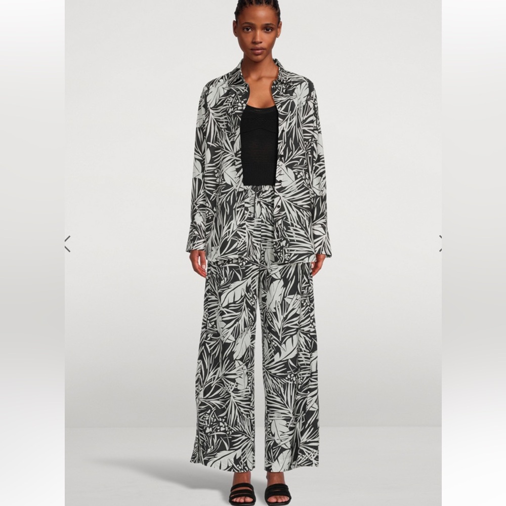 Frame palm silk/cotton shirt (matching pants available)